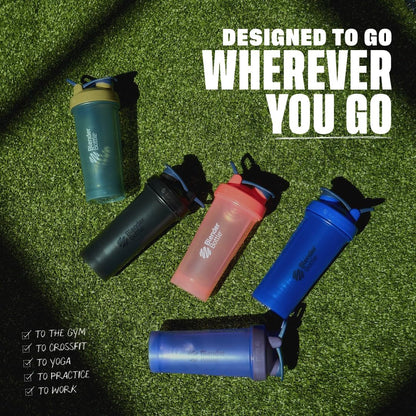Classic V2 Shaker Bottle Perfect for Protein Shakes and Pre Workout, 28-Ounce, Ocean Blue